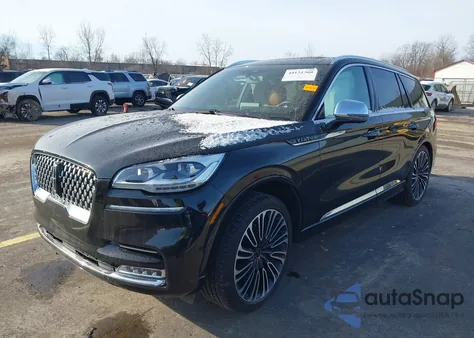 2020 Lincoln Aviator Black Label from USA, damaged, VIN 5LM5J9XC1LGL03459